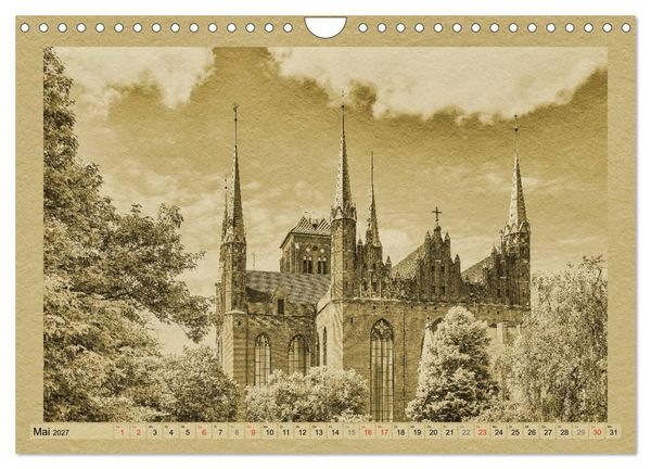 Produktbild: Danzig &ndash; Ein Kalender im Zeitungsstil (Wandkalender 2027 DIN A4 quer), CALVENDO Monatskalender