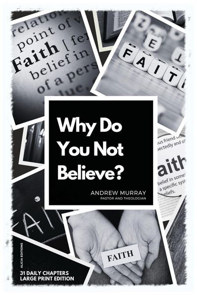 Produktbild: Why Do You Not Believe?