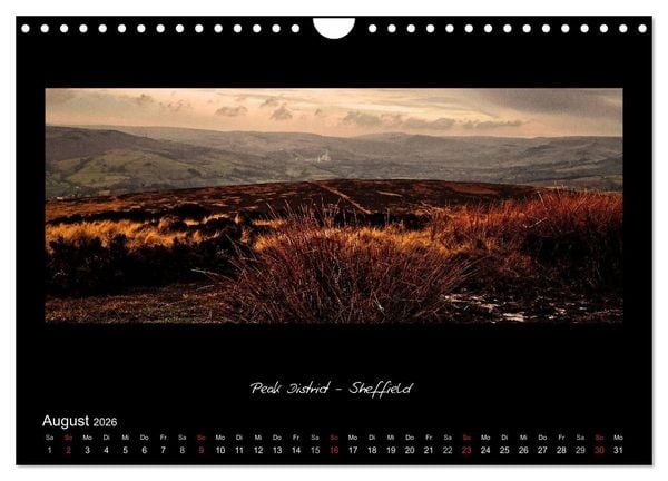 Produktbild: Amazing England - England's sch&ouml;nste Seiten (Wandkalender 2026 DIN A4 quer), CALVENDO Monatskalender
