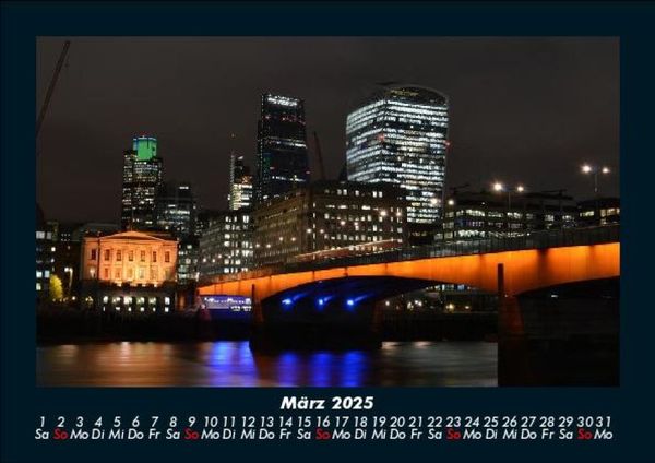 Produktbild: London - Impressionen 2025 Fotokalender DIN A5