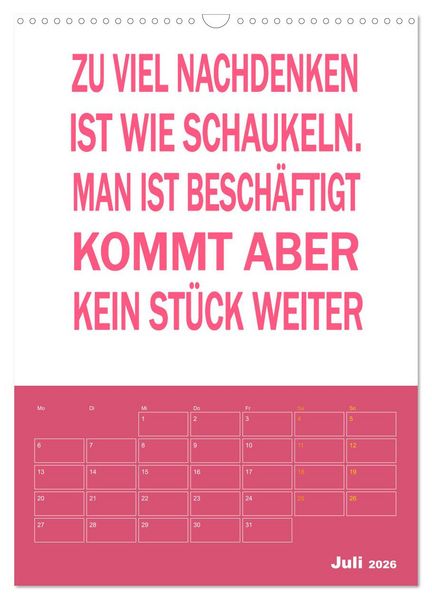Produktbild: Memo an mich mit Jahresplaner (Wandkalender 2026 DIN A3 hoch), CALVENDO Monatskalender