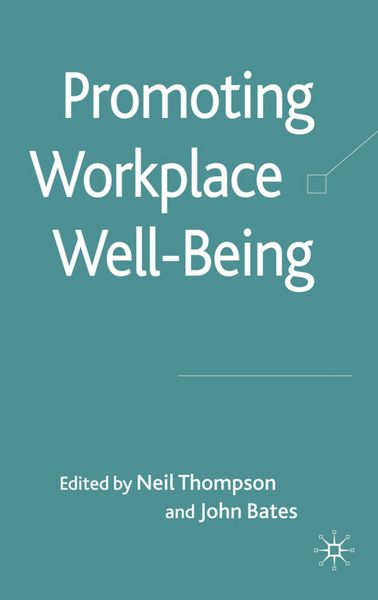 Produktbild: Promoting Workplace Well-being