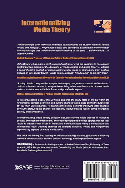 Produktbild: Internationalizing Media Theory