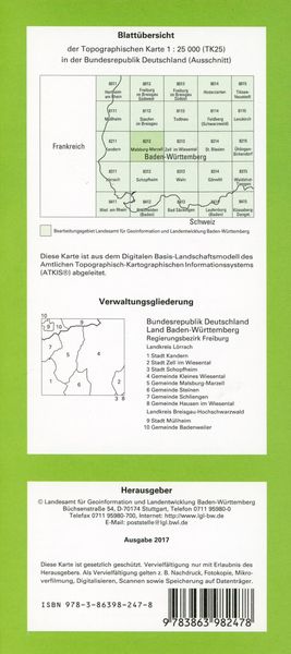 Produktbild: Malsburg-Marzell
