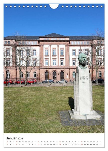 Produktbild: Darmstadt 2026 Bilder vom Frankfurter Taxifahrer Petrus Bodenstaff (Wandkalender 2026 DIN A4 hoch), CALVENDO Monatskalender