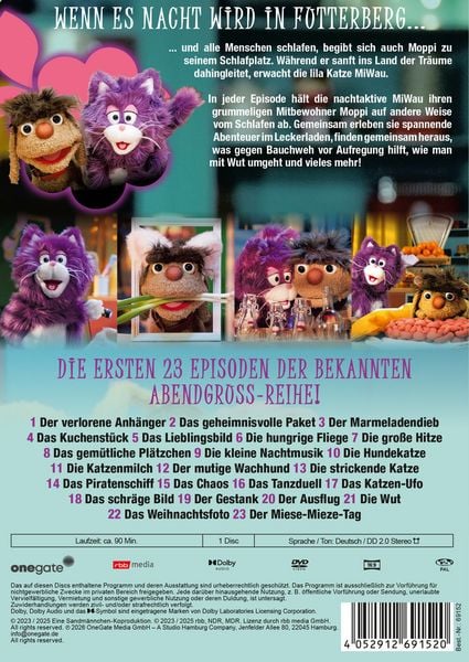 Produktbild: Abenteuer im Leckerladen mit Moppi und Miwau (Abendgr&uuml;&szlig;e aus "Unser Sandm&auml;nnchen")