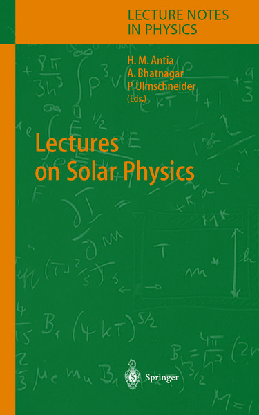 Produktbild: Lectures on Solar Physics