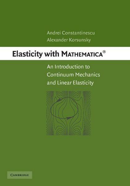 Produktbild: Elasticity with Mathematica (R)