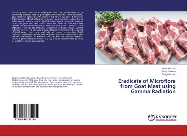 Produktbild: Eradicate of Microflora from Goat Meat using Gamma Radiation