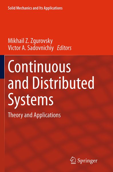 Produktbild: Continuous and Distributed Systems