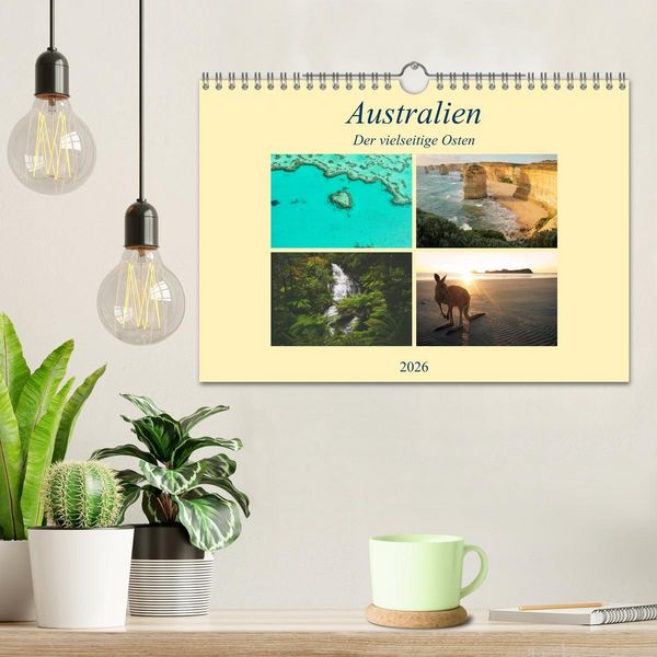 Produktbild: Australien - Der vielseitige Osten (Wandkalender 2026 DIN A4 quer), CALVENDO Monatskalender