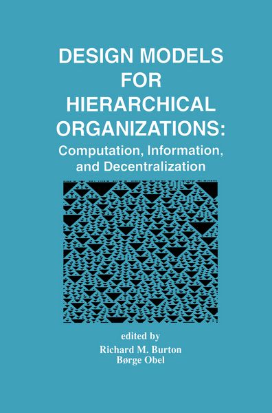 Produktbild: Design Models for Hierarchical Organizations