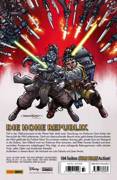 Produktbild: Star Wars Comics: Die Hohe Republik - Abenteuer