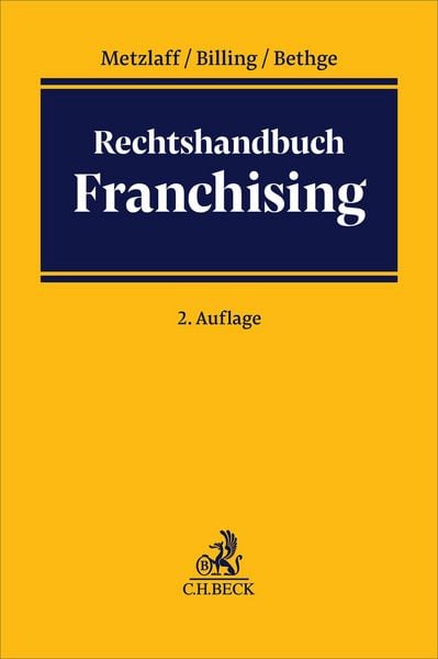 Produktbild: Rechtshandbuch Franchising