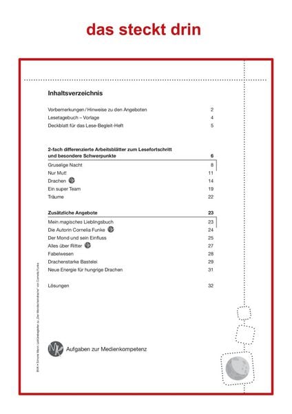 Produktbild: Lekt&uuml;rebegleiter &ndash; kompakt und differenziert: Der Mondscheindrache
