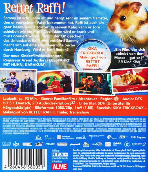 Produktbild: Rettet Raffi! - Der Hamsterkrimi