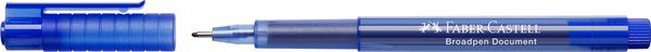 Produktbild: Faber-Castell Fineliner Broadpen 1554 blau