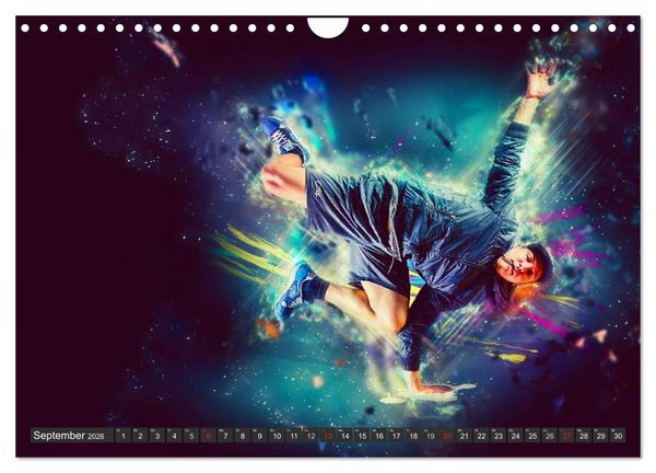 Produktbild: Break Dance (Wandkalender 2026 DIN A4 quer), CALVENDO Monatskalender