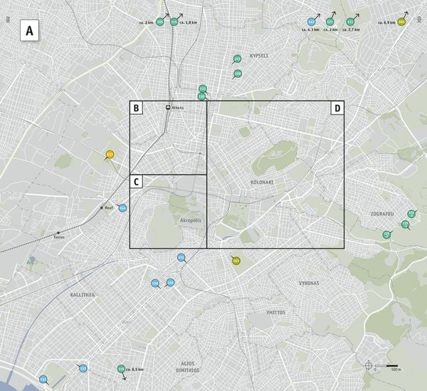 Produktbild: Athen. Architekturf&uuml;hrer