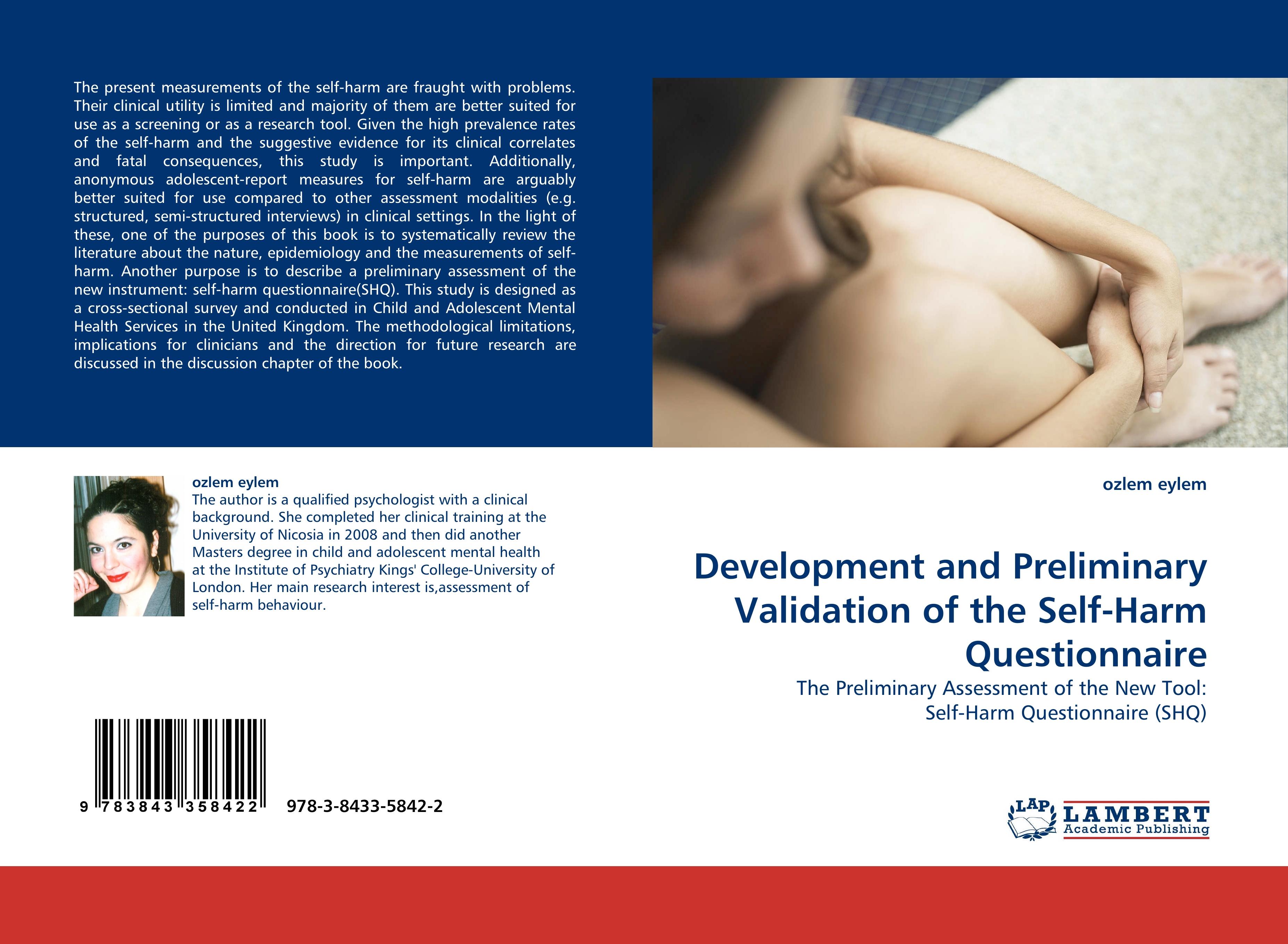 Produktbild: Development and Preliminary Validation of the Self-Harm Questionnaire