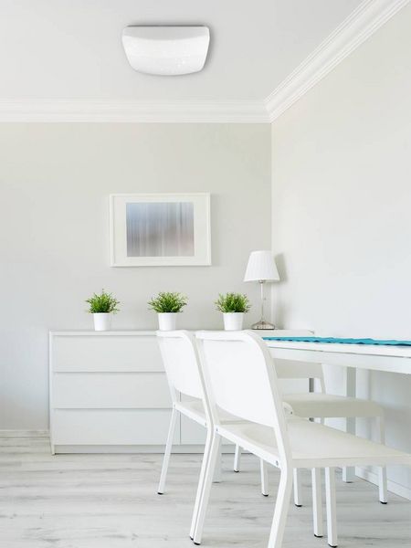Produktbild: M&uuml;ller-Licht 21000075 Reva Star 30 Square LED-Deckenleuchte LED 12 W Wei&szlig;