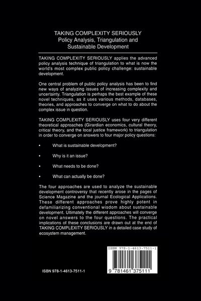 Produktbild: Taking Complexity Seriously