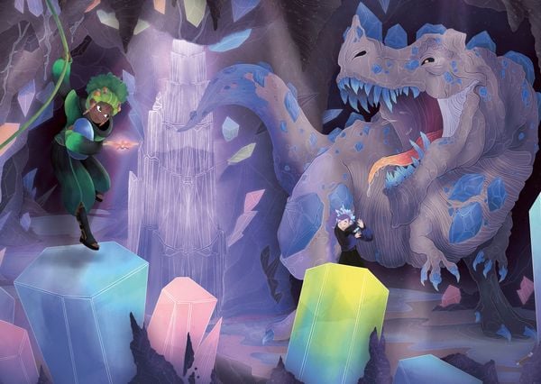 Produktbild: Ninja School &ndash; Duell in der Kristallstadt (Ninja School, Bd. 2)