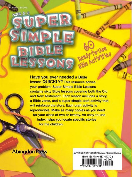 Produktbild: Super Simple Bible Lessons (Ages 3-5)