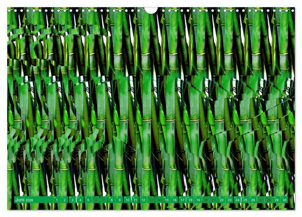 Produktbild: Magische Bilder - fantastische Stereogramme (Wandkalender 2026 DIN A3 quer), CALVENDO Monatskalender