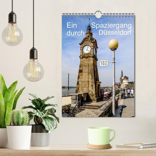 Produktbild: Ein Spaziergang durch D&uuml;sseldorf (Wandkalender 2026 DIN A4 hoch), CALVENDO Monatskalender