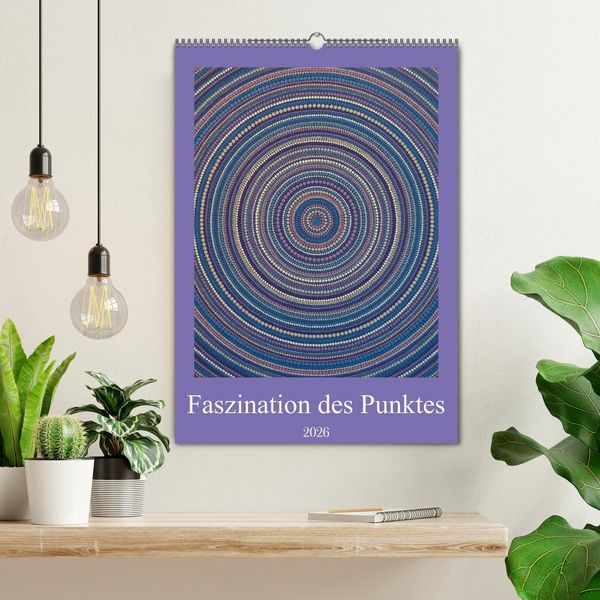 Produktbild: Faszination des Punktes (Wandkalender 2026 DIN A2 hoch), CALVENDO Monatskalender
