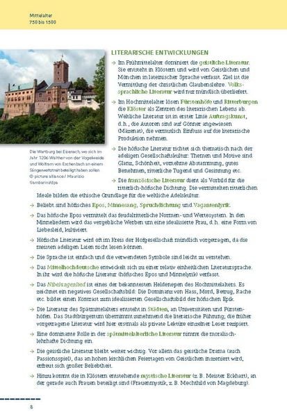 Produktbild: Epochen der deutschen Literatur