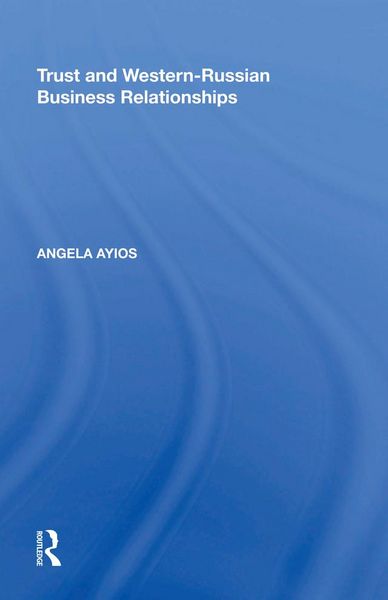 Produktbild: Trust and Western-Russian Business Relationships