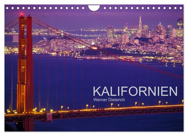 Produktbild: KALIFORNIEN (Wandkalender 2026 DIN A4 quer), CALVENDO Monatskalender