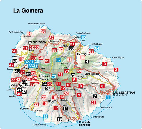 Produktbild: La Gomera (Rother Walking Guide)