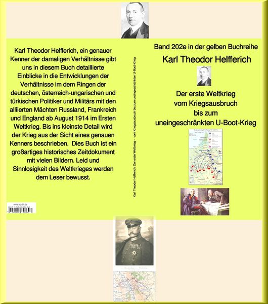 Produktbild: Karl Theodor Helfferich: Weltkrieg - Band 202e in der gelben Buchreihe - bei J&uuml;rgen Ruszkowski
