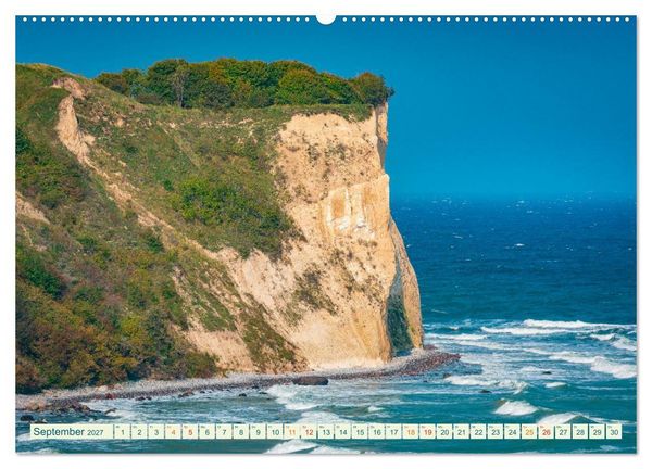 Produktbild: Insel R&uuml;gen - Malerische Kreidek&uuml;ste (hochwertiger Premium Wandkalender 2027 DIN A2 quer), Kunstdruck in Hochglanz