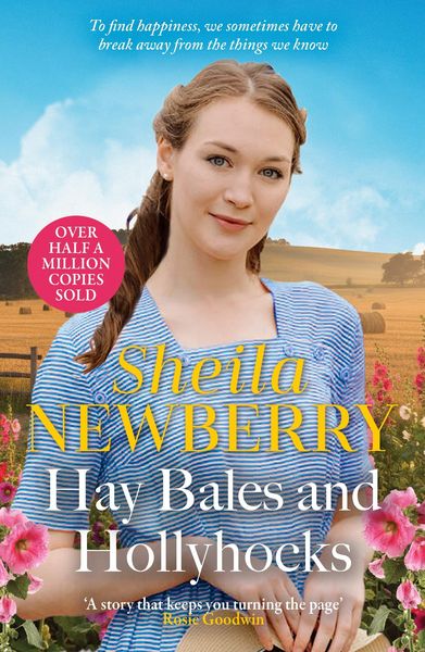 Produktbild: Hay Bales and Hollyhocks