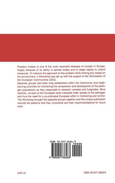 Produktbild: Integrated Control of Cereal Mildews: Monitoring the Pathogen