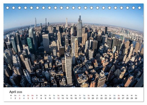 Produktbild: Meine Liebe New York (Tischkalender 2026 DIN A5 quer), CALVENDO Monatskalender