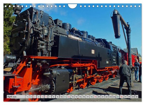 Produktbild: Unter Dampf durch den Harz (Wandkalender 2026 DIN A4 quer), CALVENDO Monatskalender