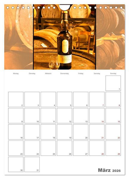 Produktbild: Schottland Impressionen - Schl&ouml;sser und Whisky (Wandkalender 2026 DIN A4 hoch), CALVENDO Monatskalender