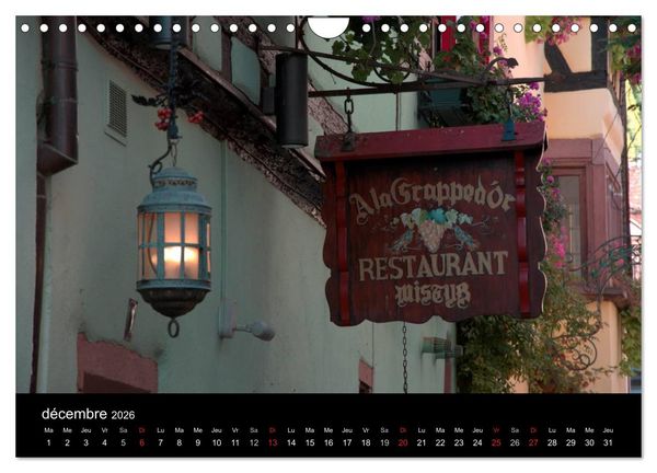 Produktbild: D&eacute;tails d'Alsace (Calendrier mural 2026 DIN A4 vertical), CALVENDO calendrier mensuel