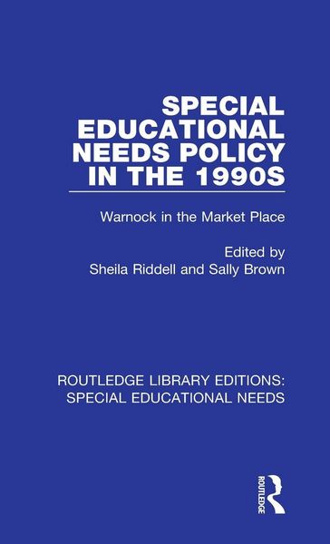 Produktbild: Special Educational Needs Policy in the 1990s