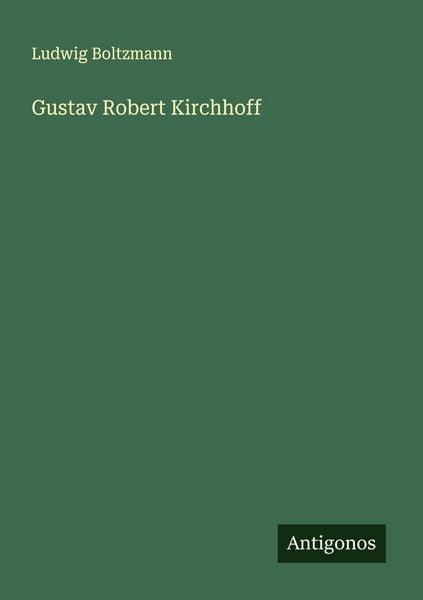 Produktbild: Gustav Robert Kirchhoff