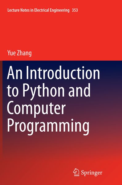 Produktbild: An Introduction to Python and Computer Programming