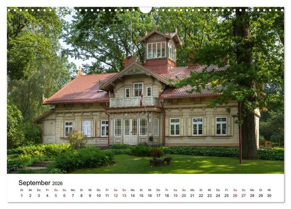 Produktbild: Baltische L&auml;nder (Wandkalender 2026 DIN A3 quer), CALVENDO Monatskalender