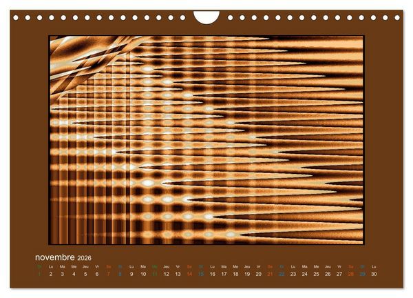 Produktbild: L'&acirc;me sauvage de l'abstrait (Calendrier mural 2026 DIN A4 vertical), CALVENDO calendrier mensuel