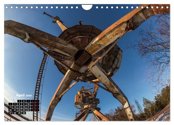 Produktbild: Verlassene Orte - Lost Places (Wandkalender 2026 DIN A4 quer), CALVENDO Monatskalender