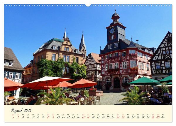 Produktbild: Malerisches Heppenheim an der Bergstra&szlig;e (hochwertiger Premium Wandkalender 2026 DIN A2 quer), Kunstdruck in Hochglanz